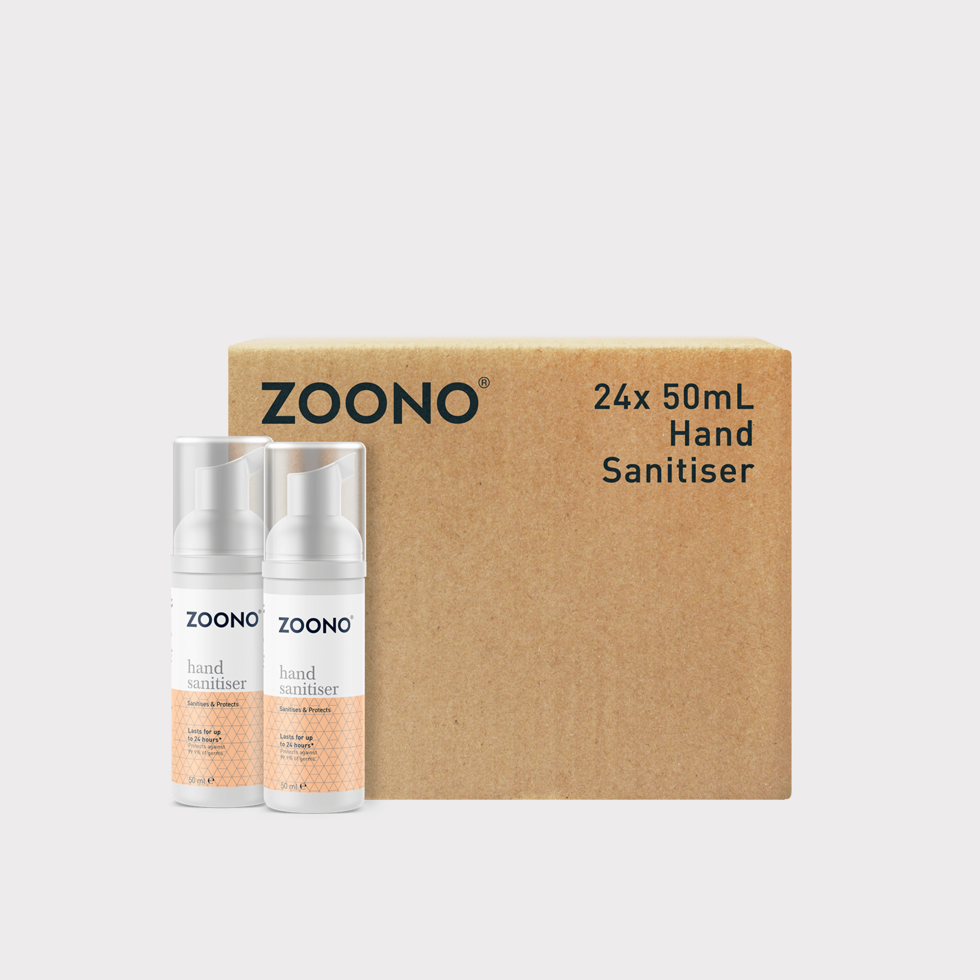 Zoono® Bulk Carton - 24 x 50ml Hand Sanitiser