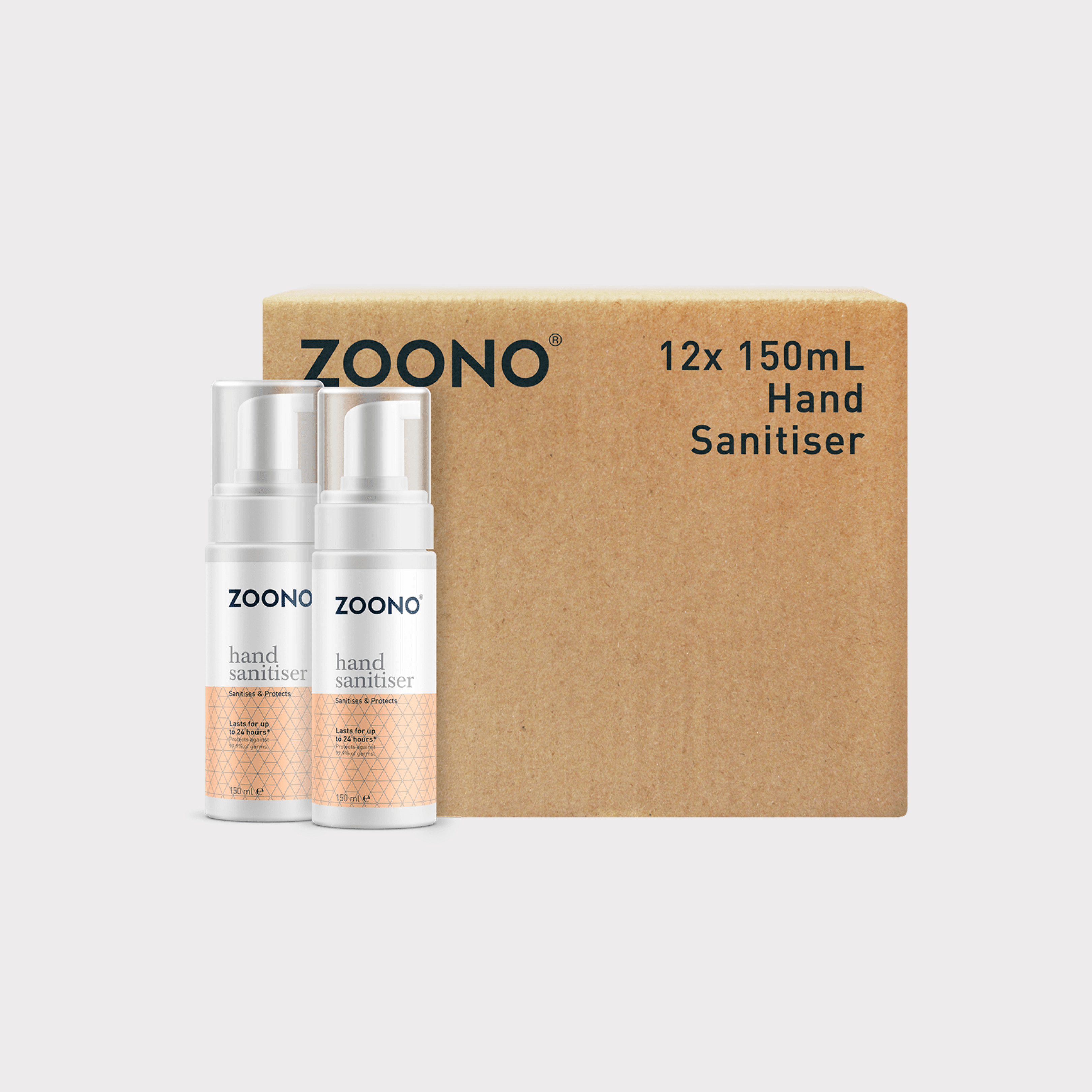 Zoono® Bulk Carton - 12 x 150ml Hand Sanitiser
