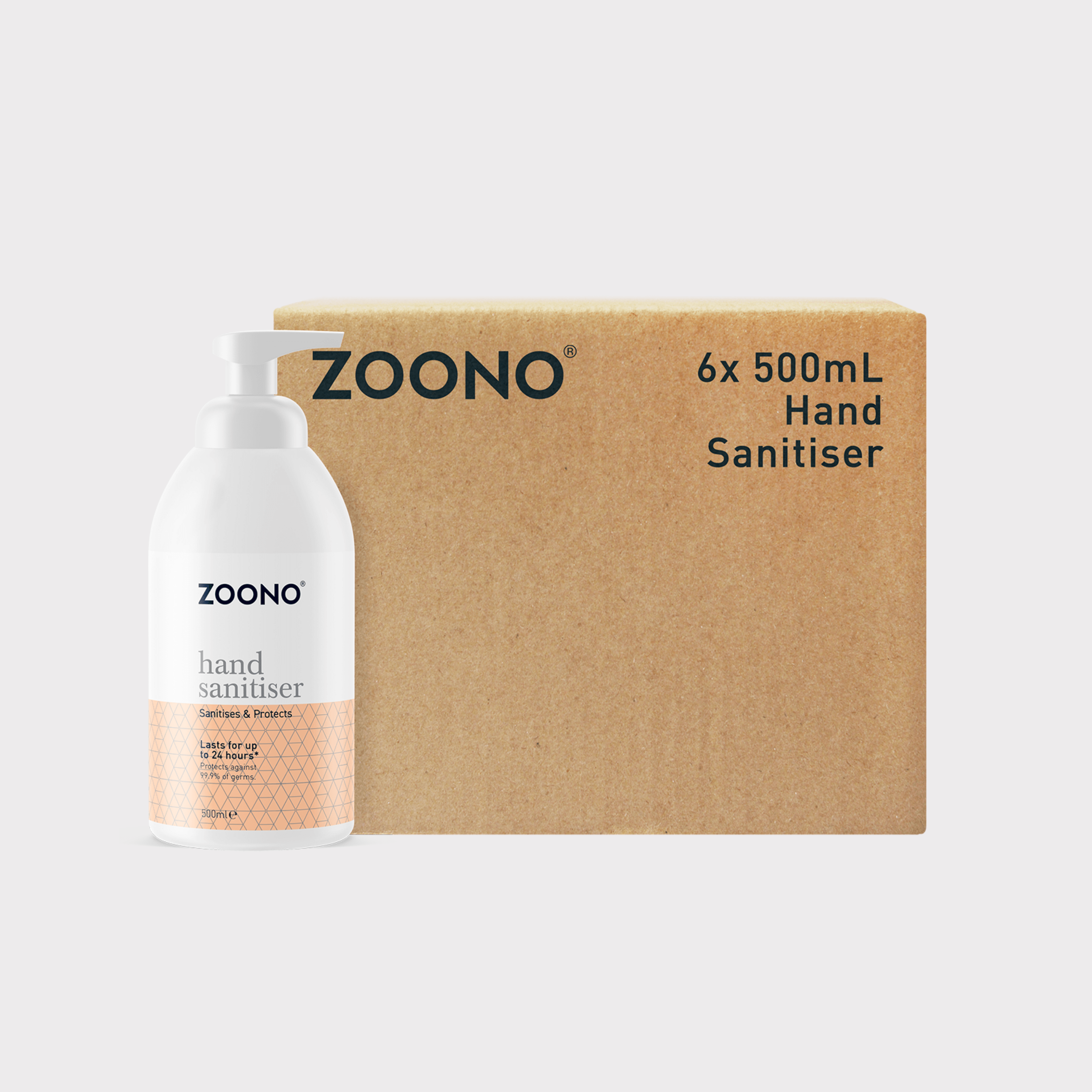 Zoono® Bulk Carton - 6 x 500ml Hand Sanitiser